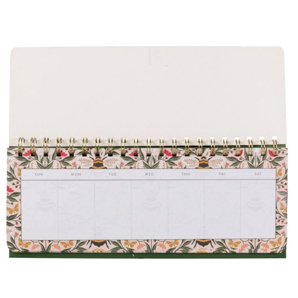 Fringe Desktop Bee Theme Easel Weekly Undated Planner - Picture 5 of 15
